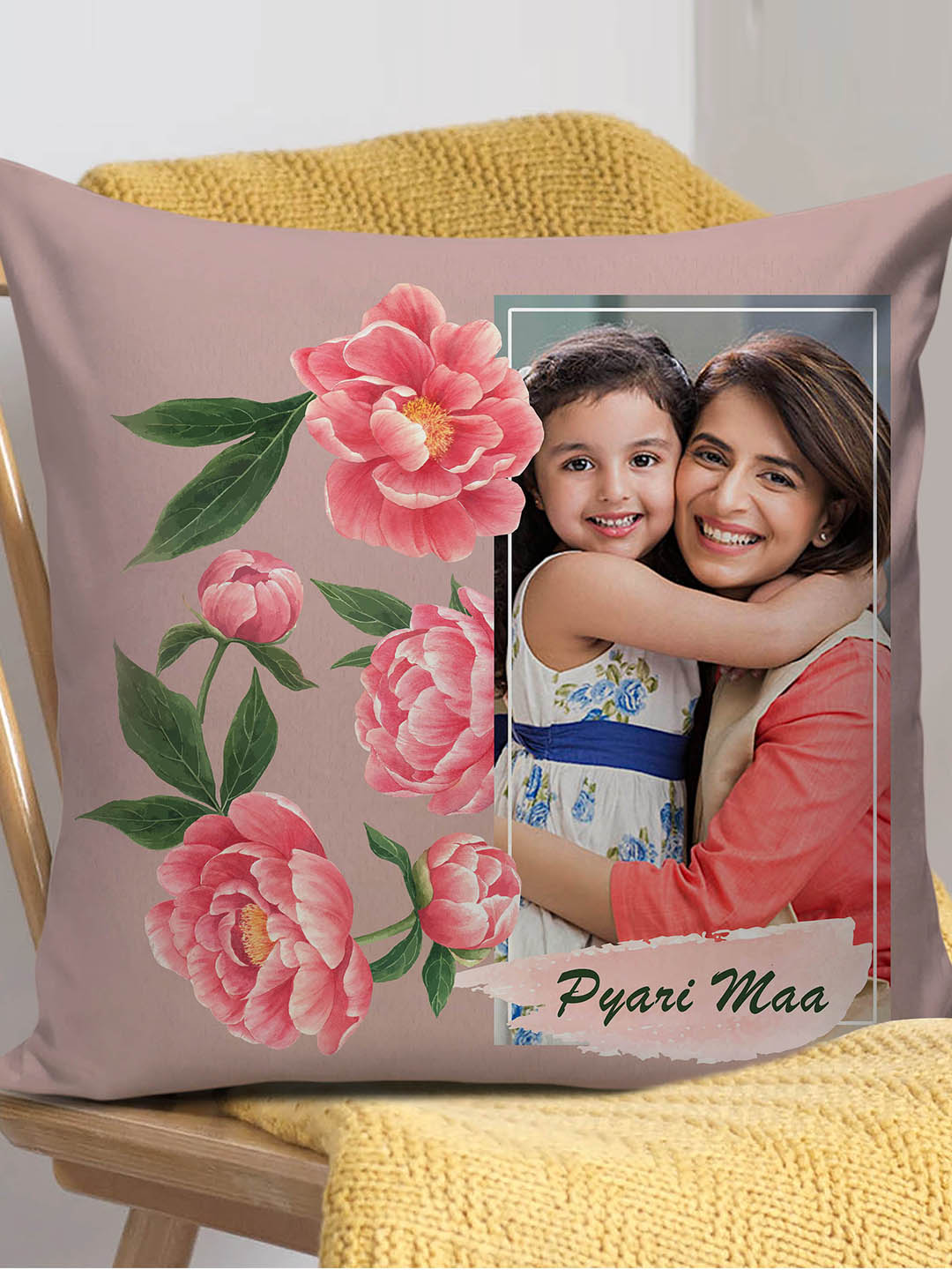 Mothers Day Pillows Happy Mother s Day Cushions Tied Ribbons