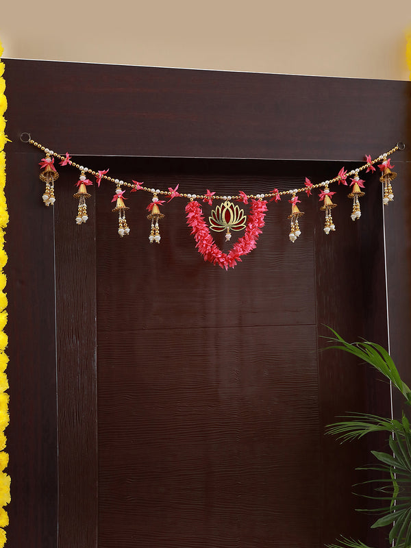 Door Bandarwal Diwali Home Decoration Traditional Toran Diwali Decoration Item for Home Décor (Multicolor)