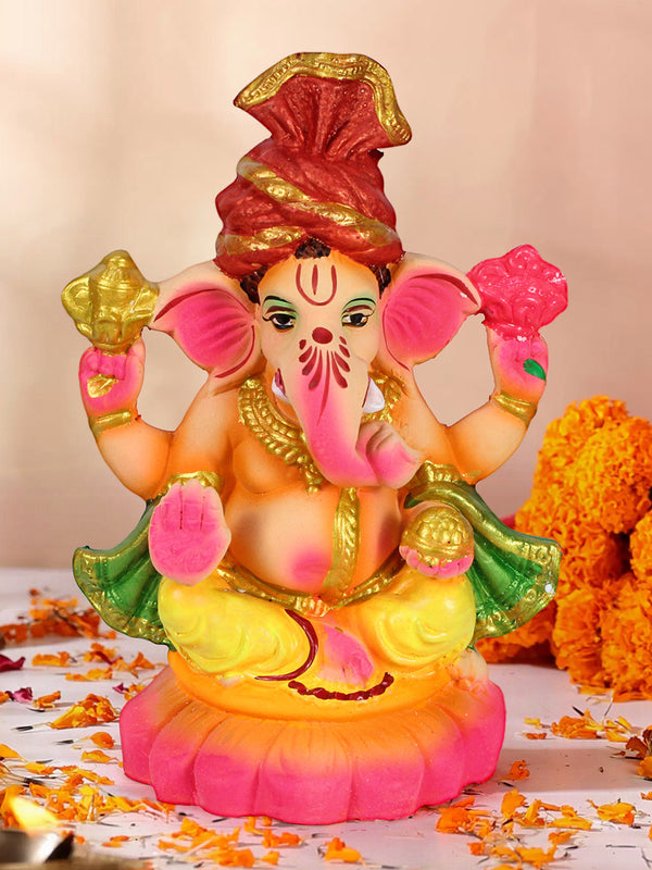 6INCH Sarpujaya Eco-Friendly Ganpati