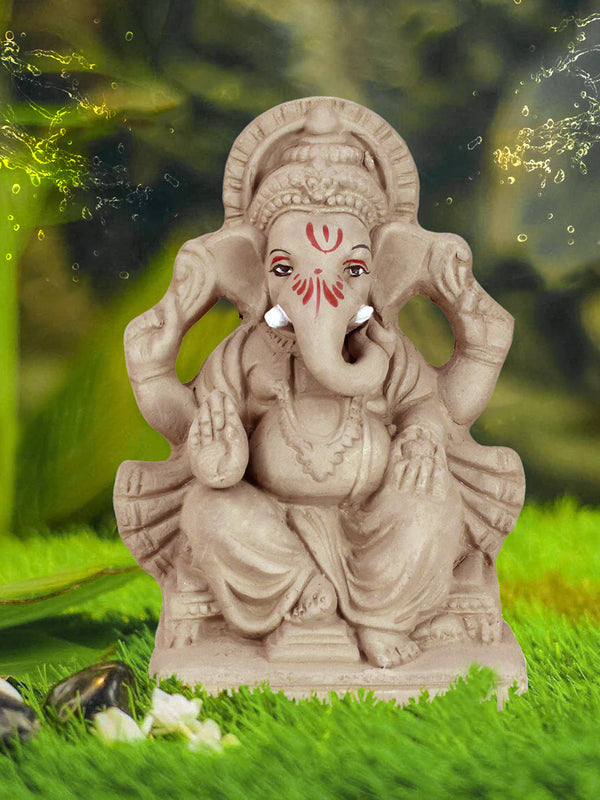 6INCH Ekadrishta Eco-Friendly Ganpati