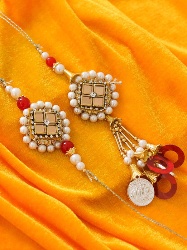 Multicoloured Lumba Rakhi Set