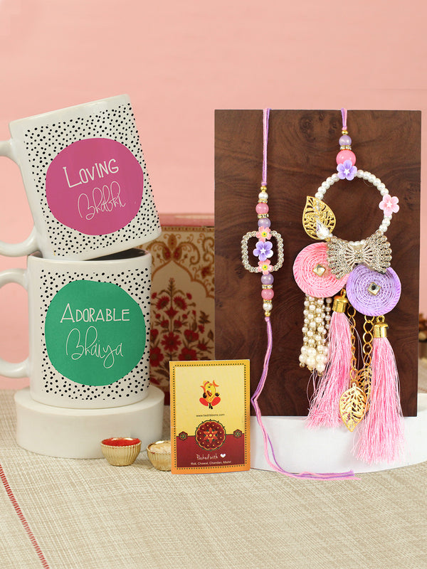 Premium Rakhi (Brother Rakhi + Lumba Rakhi) for Bhaiya-Bhabhi 