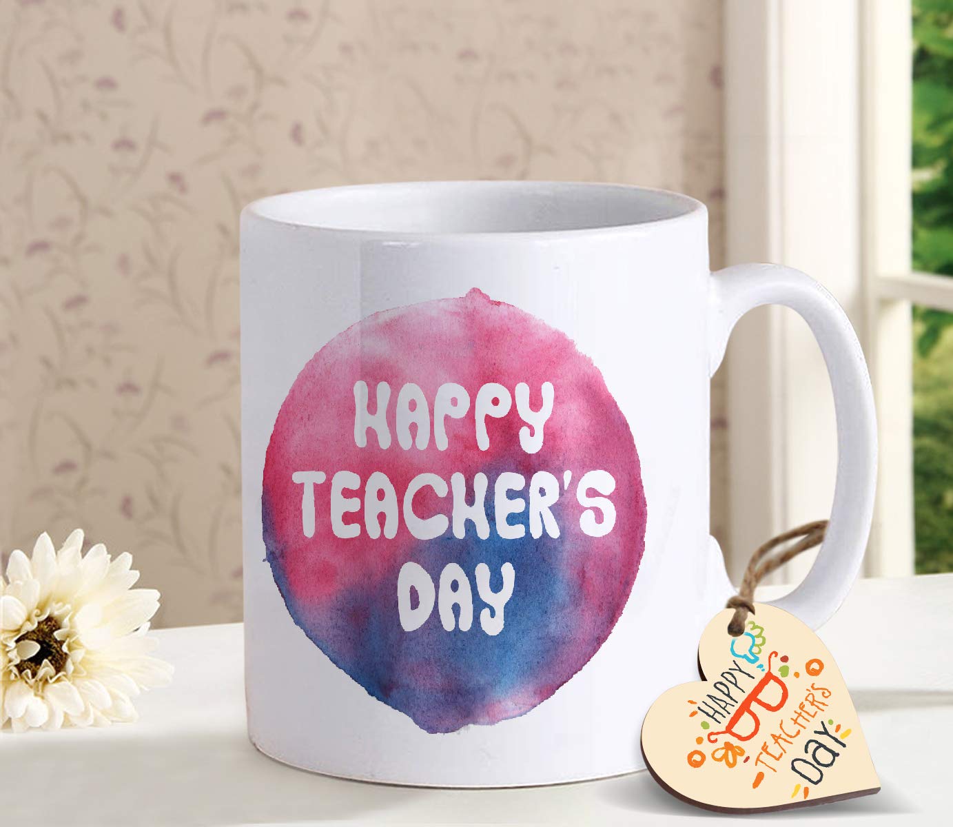 Buy | Ceramic Precious Gift Happy Teachers Day | Tied Ribbons