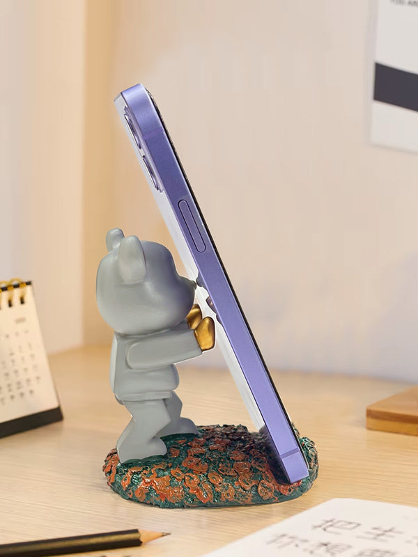 Grey Mobile Phone Stand Holder