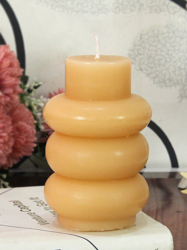 Pillar Yellow Berries Diwali Scented Candles