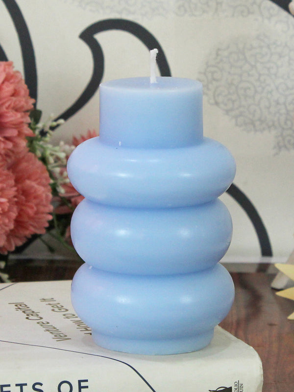 Scented Pillar Berries Candles (Blue)