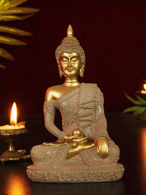 Buy Buddha Polyresin Statues, Idols and Showpiece Online