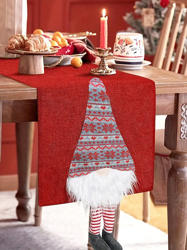 Christmas Table Runner Red