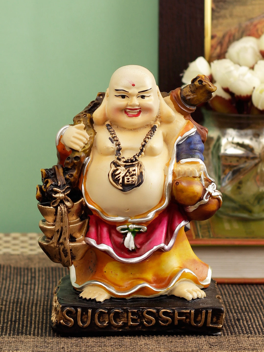 Embellished Lord Buddha Idol: Gift/Send Mother's Day Gifts Online  JVS1176769 |IGP.com