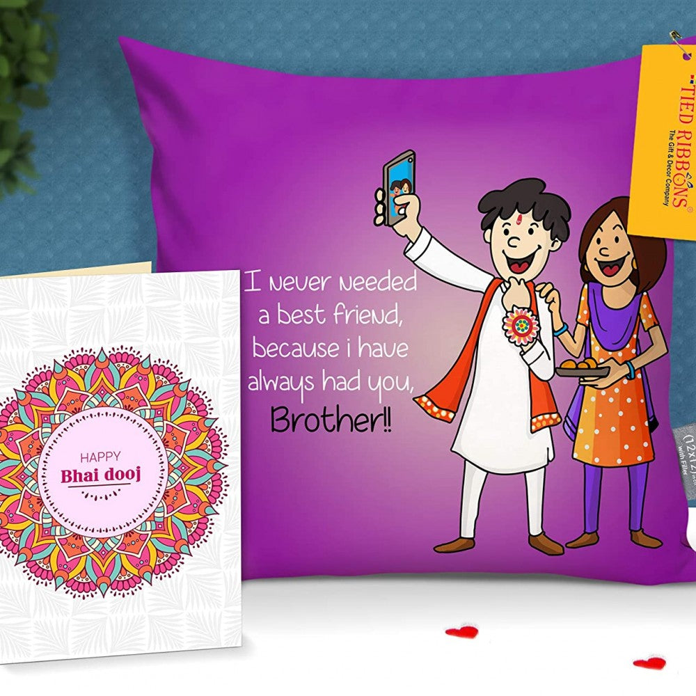 Best Bhai Ever Funny Bro Brother Gift Design