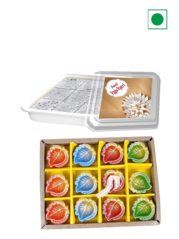 Diwali Gifts 12Pcs Diya Sweets Gifts