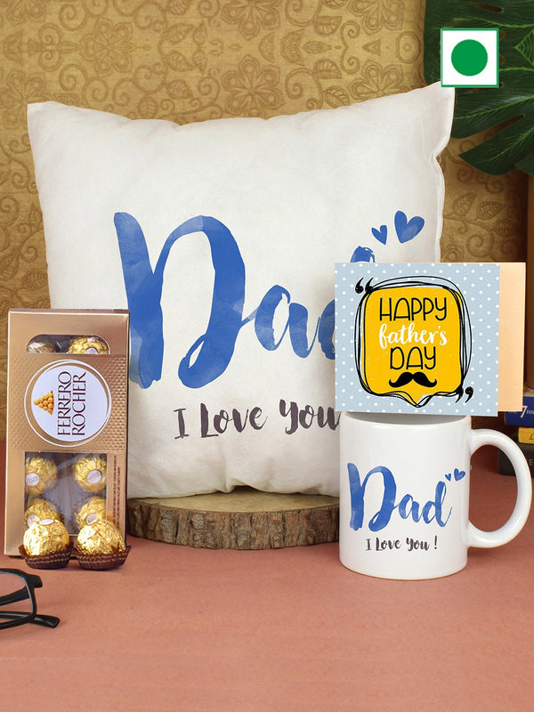 Set Of 4 Fathers Day Chocolate Gift Hamper