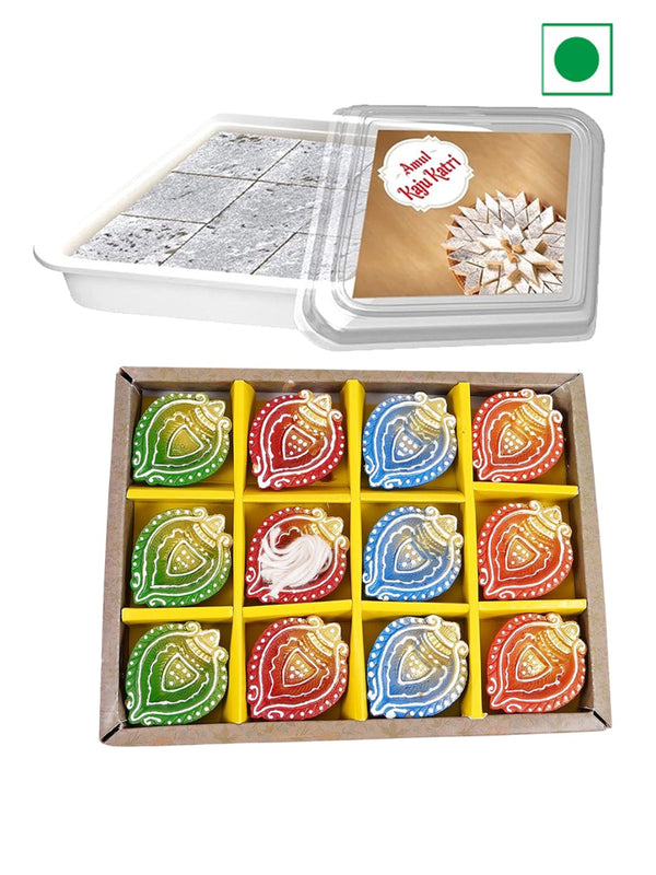 Set Of 3 Diwali Sweet Gifts 200g